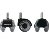 Lot de 5 Roulettes Universelles Robustes à Roulement Moderne Pivotant FineBuy