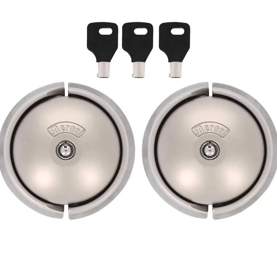 Lot de 2 serrures antivol utilitaire Meroni UFO Classic