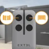Lot de 2 télécommandes Extel Umii