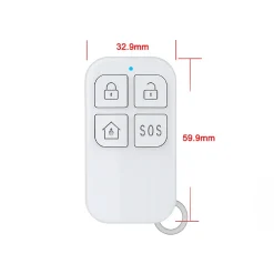 Lot de 2 Télécommandes pour Alarme-Caméra KYF-CAM-027 et KYF-ALARM-012