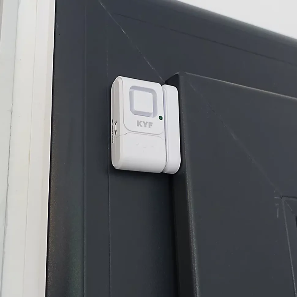 Lot de 2 x Mini alarme fenêtre/porte (Avec fonction carillon)