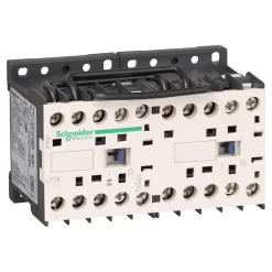 Lp2k0610bd Schneider - Contacteur Inverseur Tripolaire - 3no - 6a - Bobine 24vcc - Vis