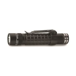 Maglite Lampe torche LED MAG-TAC-R à Batterie rechargeable - tête non-crénelée - Noir
