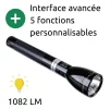 Maglite ML150LR Lampe torche LED rechargeable avec batterie Lithium - Noir