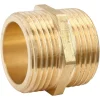 Mamelon laiton double Mâle 8/13 (1/4")