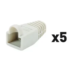 Manchon RJ45 mâle Erard gris vendu par 5 pièces