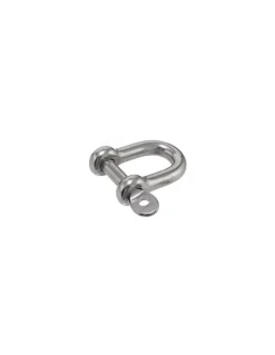 Manille Droite Forgée axe imperdable Inox A4 Diamètre 5 - 5 pièces