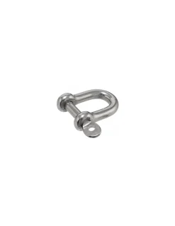 Manille Droite Forgée axe imperdable Inox A4 Diamètre 6 - 5 pièces