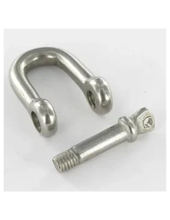 Manille Droite Forgée Inox A4 Diamètre 10 - 1 pièce