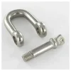 Manille Droite Forgée Inox A4 Diamètre 6 - 5 pièces