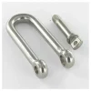 Manille Droite Longue Forgée Inox A4 Diamètre 5 - 1 pièce