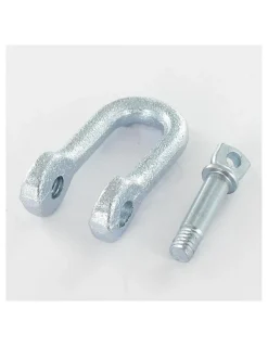 Manille Droite à Piton à Oeil Acier zingué 5 - 5 pièces