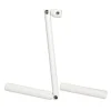 Manivelle en acier blanc hexagonale Protecta