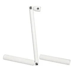 Manivelle en acier blanc hexagonale Protecta