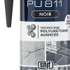 Mastic colle Bostik Flexpro PU 811 noir 300ml