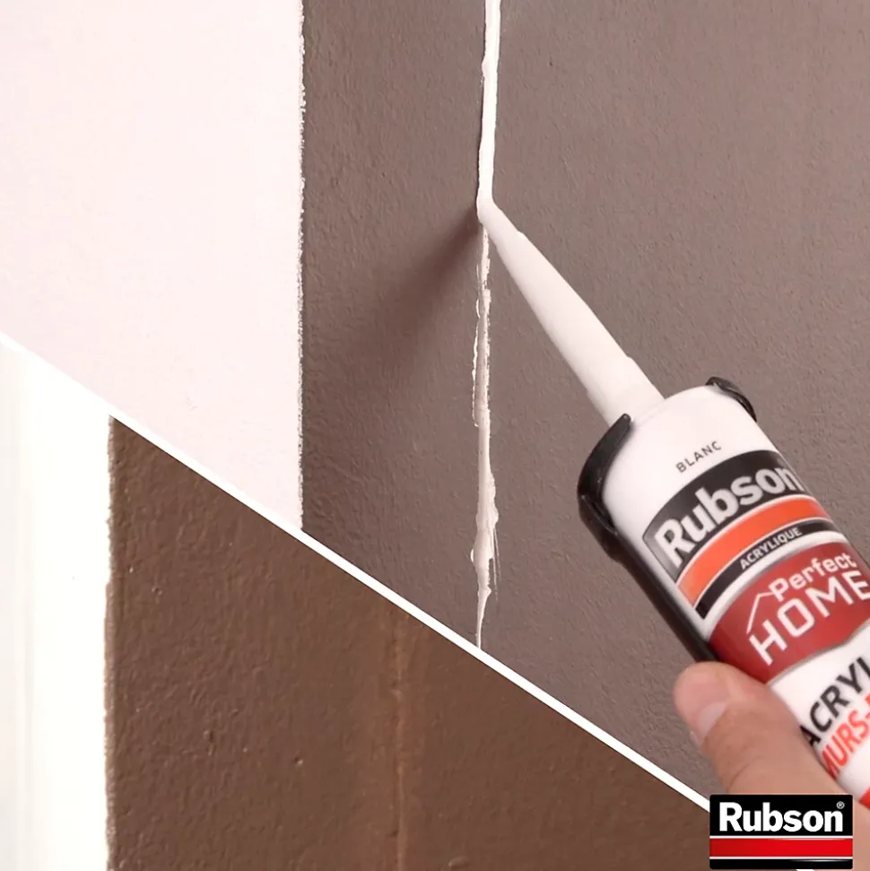 Mastic murs et fenêtres Rubson blanc 280ml