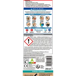 Mastic Rubson Sanitaire Salle de bains Saine Mastic blanc cartouche 280ml