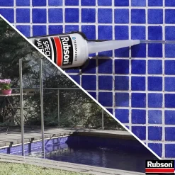 Mastic Rubson Special Materials Piscine transparent cartouche 280ml
