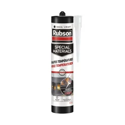 Mastic Rubson Special Materials Hautes Températures noir cartouche 280ml
