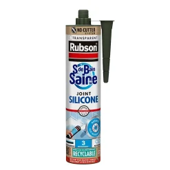 Mastic sanitaire transparent Salle de bain Saine Rubson 280 ml