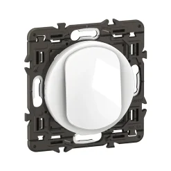 Mécanisme de poussoir Legrand Céliane 6A Blanc sans plaque