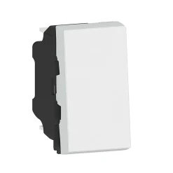 Mécanisme poussoir Legrand Mosaïc blanc