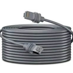 30m Elfcam - Câble Starlink Gen 3, Ethernet Cat6 26AWG, Intérieur/Extérieur, Rallonge pour Starlink Gen 3/Mini