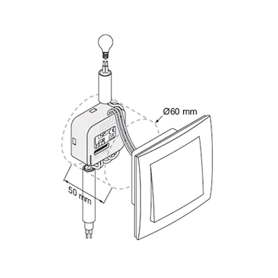 Module de commande sans fil Somfy 2401161 - Eclairage intérieur