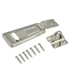 Moraillon et cadenas en acier galvanisé Moraillon Smith & Locke 90mm