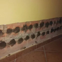 Mortier sec anti-sel (20 kg). Crée une couche isolante sur le mur qui empêche l'apparition de taches de sel causées par l'humidité