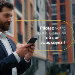 Motorisation de porte de garage Serenia IO 700 Connect