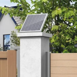 Motorisation solaire pour portail à battants - Moteur à vérins - Teha SE