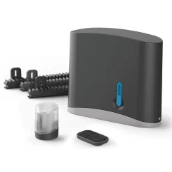Motorisation solaire pour portail coulissant Zenia SE + 2 télécommandes supplémantaires (3 en tout) - Avidsen