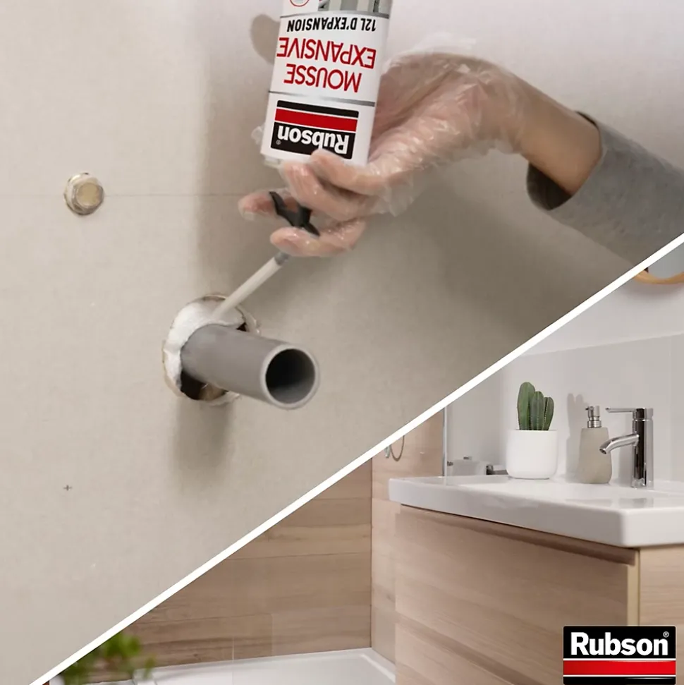 Mousse expansive Rubson aérosol multi-usages 12L