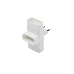 Multiprise 3 prises 6A latérales Homepower blanc