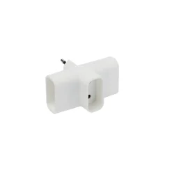 Multiprise 3 prises 6A latérales Homepower blanc