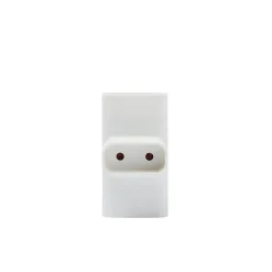 Multiprise 3 prises 6A latérales Homepower blanc