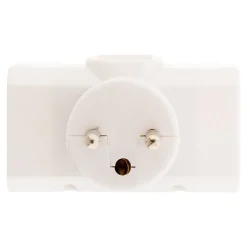 Multiprise triplite 2x16A + 1x6A latérale - Zenitech