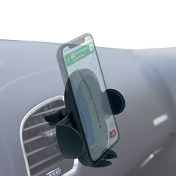 Muvit support voiture universel grip avec pince extensible à 100mm noir