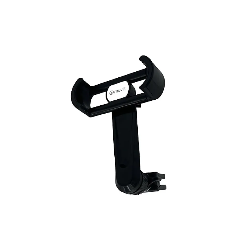 Muvit Support Voiture Universel 360 degrés Grip Déporté Rotatif Extensible 80mm Noir