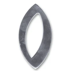 N° de maison - marquage 0 - en acier inoxydable - couleur gris - à visser - hauteur 10 cm - Chapuis HS010
