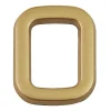 N° de maison - marquage 0 - en PVC - couleur or - autocollant - hauteur 3,7 cm - Chapuis LD3700