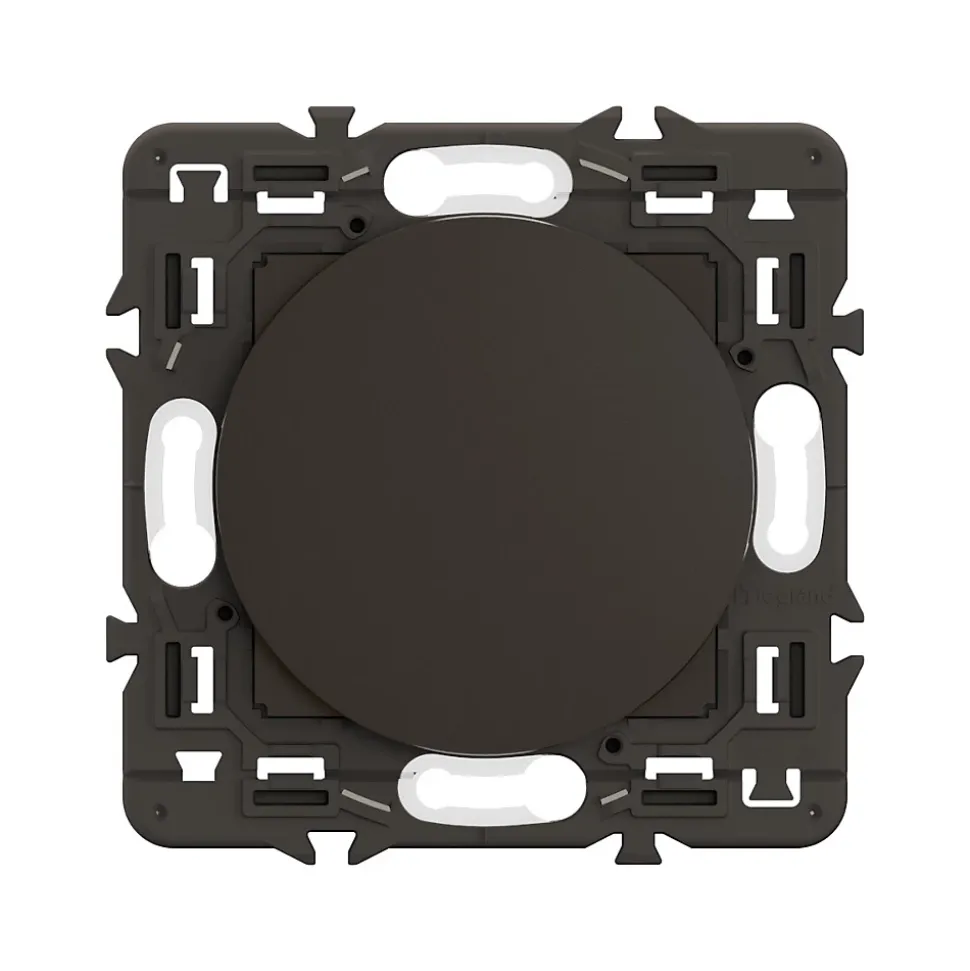 Obturateur Legrand Céliane noir sans plaque