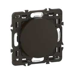 Obturateur Legrand Céliane noir sans plaque
