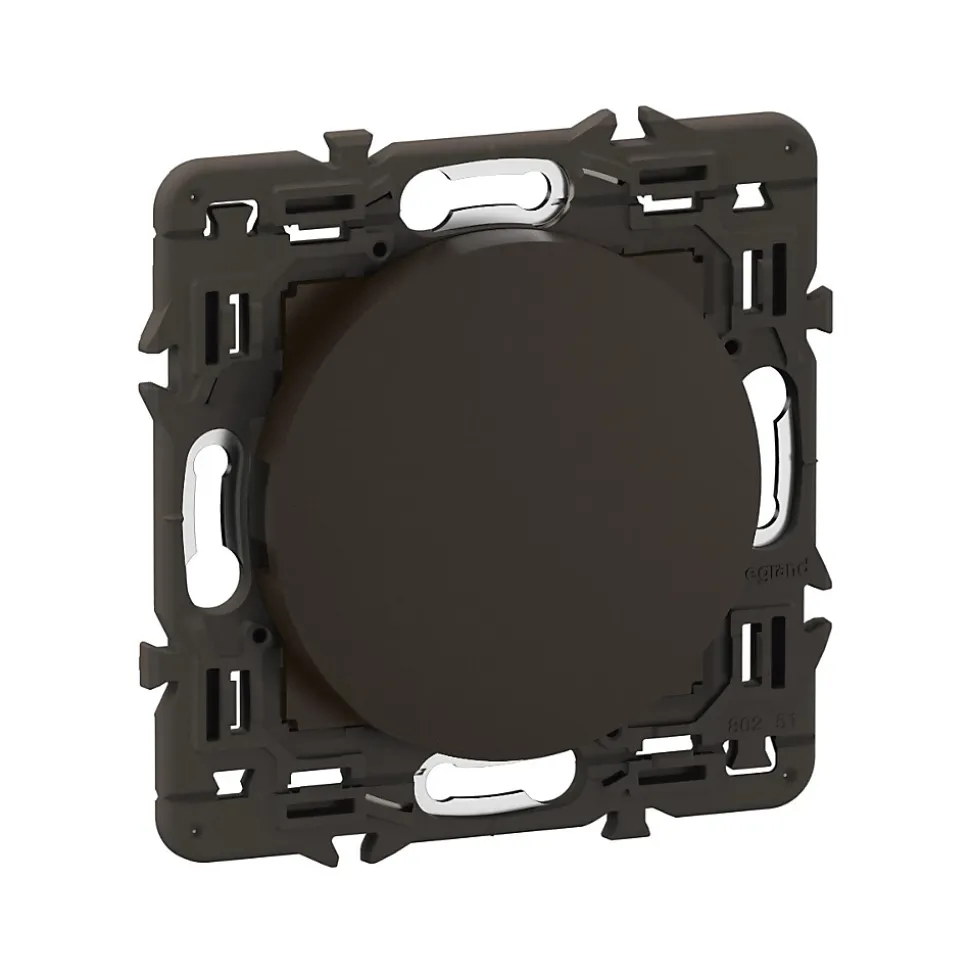 Obturateur Legrand Céliane noir sans plaque