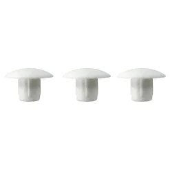 8 obturateurs / cache-trous Plastique Blanc ø8 mm