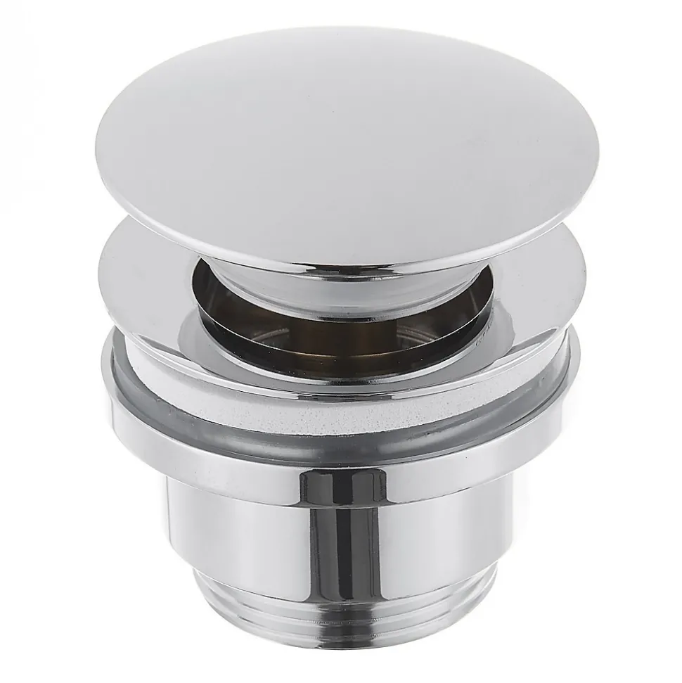Optima Bonde pour lavabo, Clic-clac, G" 5/4, Chrome (VF785CR)