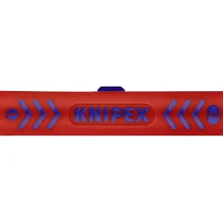 Outil à dénuder coaxial 100 mm pour câbles ronds et coaxiaux Knipex