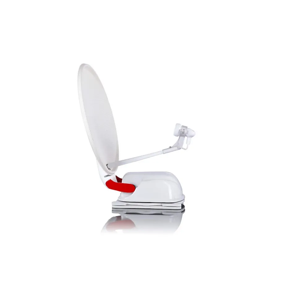 Pack AS2 Parabole Satellite Automatique 60cm + Récepteur satellite SATMATIC HD FRANSAT ALDEN