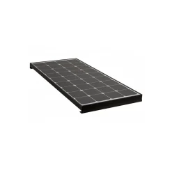 PACK BLACK BOOSTER 170W Seul Panneau solaire Camping Car + Kit de pose solaire avec Régulateur de Charge ANTARION